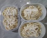 Foto langkah ke 6 dari resep Mie homemade tanpa telur.