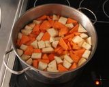 Foto del paso 8 de la receta: Hortalizas con lenguaditos fritos y salsa de don roquefort para Tutti