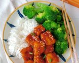 Gambar langkah 5 resipi Sweet & Spicy Sriracha Tofu.