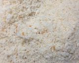 A picture of step 1 of Bread halwa.