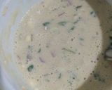 A picture of step 2 of Oats and Wheat Pancakes (Cheela).