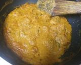 A picture of step 3 of Prawn masala.