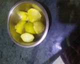 आलू के पापड़ रेसिपी चरण 1 फोटो