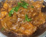 A picture of step 5 of Butter Chicken.
