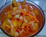 Foto langkah ke 3 dari resep Asinan gohu acar (nanas, wortel, ketimun).