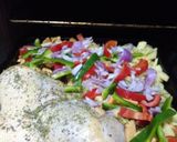 Foto del paso 3 de la receta: Pollo al horno con papas y batatas