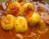 A picture of step 9 of EGG MASALA CURRY IN BENGALI STYLE/ EGG KOSHA -ডিম কষা/ ডিমের ডালনা.