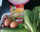 Foto langkah ke 1 dari resep Nasi Goreng Pakcoy Bumbu Soto.