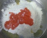 A picture of step 2 of Tomato egg momo.