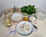 Foto del passaggio 1 della ricetta Risotto con spinaci e lardo