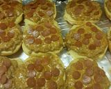 A picture of step 6 of Pizza Burgers.