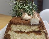 Une image de l'étape 18 de 🎄 Bûche Tiramisù (café Amaretto et spéculoos).
