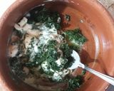 Foto del paso 6 de la receta: Ñoquis o malfattis integrales de zapallo con salsa de espinaca
