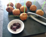 Foto del paso 6 de la receta: Bocaditos de pan duro y queso azul