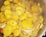 A picture of step 6 of Brown spaghetti with fried potato sauce.