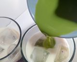 Foto langkah ke 4 dari resep Kental Manis Creamy Matcha Latte Ubi Ungu.