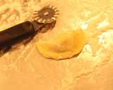 Foto del paso 5 de la receta: Agnolottis 2, al aglio olio y apancetados