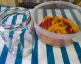 Foto del paso 3 de la receta: Fermento salvaje (conserva)de morrones (pimientos)