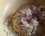 A picture of step 2 of Mutton qeema balls.