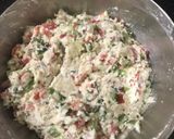 A picture of step 4 of Bread rava toast.
