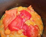 Foto del paso 6 de la receta: Crema de zanahoria y puerro con pimientos asados