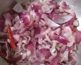 A picture of step 1 of Makhani Paneer.