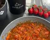 Penne all’arrabbiata recept fázis 2 fotója