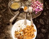 A picture of step 1 of Thandai.