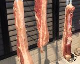 Hình bước làm 1 của món Heo một nắng chiên giòn