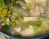 A picture of step 4 of River Leaves Chicken Soup | Canh Gà Lá Giang.