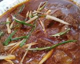 A picture of step 5 of Masala kaleji.