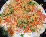 A picture of step 4 of Tomato, onion uttapa.