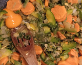 Foto del paso 8 de la receta: Revuelto de verdes y boniato