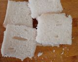 A picture of step 1 of Double Ka Mitha.