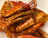 A picture of step 2 of Kakrar Jhal/Bengali style Crab.