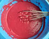 Foto langkah ke 5 dari resep Beetroot Waffle.