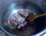 Foto del paso 5 de la receta: Sopa de verduras con pencas de coliflor y jarrete de cordero