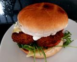 A picture of step 8 of My Airfry Breaded Chicken Fillet Burger 🥰.