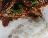 Foto del paso 5 de la receta: Pollo Teriyaki con Arroz Blanco