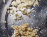 A picture of step 3 of Chilli Paneer.