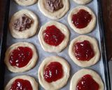 Ökörszem Túrós, csoki krémes, eper dzsemes recept fázis 6 fotója