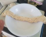 A picture of step 4 of Mutabbaqa (not crunchy version).