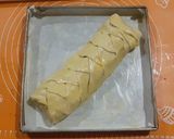 Foto langkah ke 3 dari resep Banana Choco Cheese Strudel.