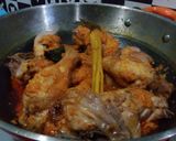 Foto langkah ke 5 dari resep Ayam Kemangi Bumbu Pedas.