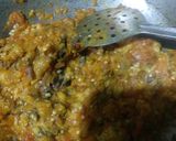 A picture of step 5 of Baingan bharta.