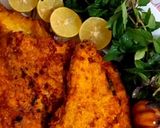 عکس مرحله 1 از دستور سبزی پلو با ماهی سوخاری خونه مامان 😋