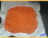A picture of step 7 of Gajar Halwa with Gajar-Paneer Roll.