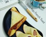 Foto langkah ke 6 dari resep Sosis Keju French Toast.