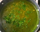 A picture of step 4 of Sarson ka Saag And Makkai Roti.