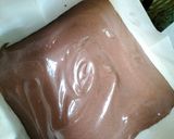 Foto langkah ke 5 dari resep Topo Map Choco Ogura Cake.